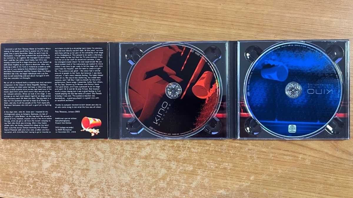 CD: Kino - Picture / CD & DVD - 1. D-Press. 2006 - TOP – Usato da Gais venduto da soundcave57 4