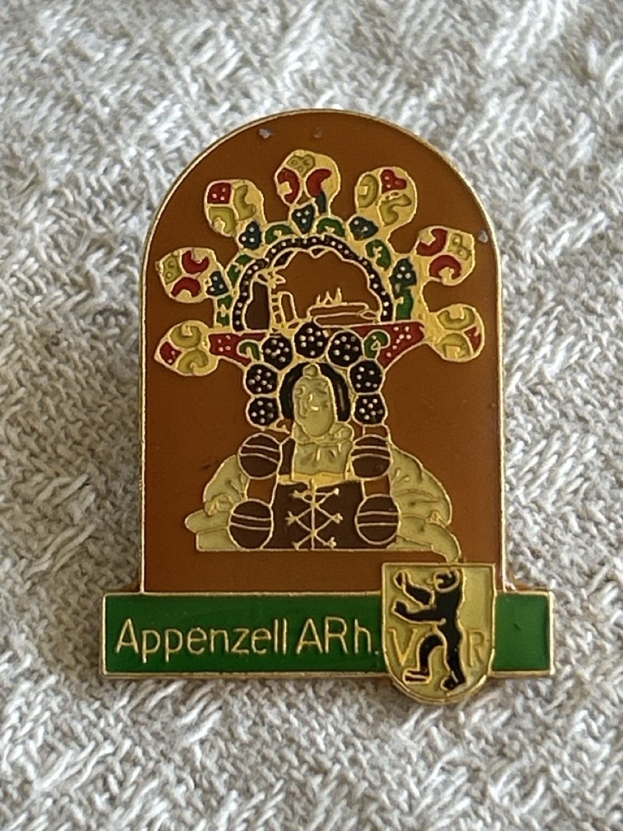 Swiss Placchette & Badge: Pin Appenzell ARh. – Usato da Grandvaux venduto da mai_shl9