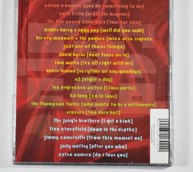 CD: CD: TRIBUTE TO COLE PORTER - Red Hot Blue – Usato da Frenkendorf venduto da Yard-Sale-2000 2