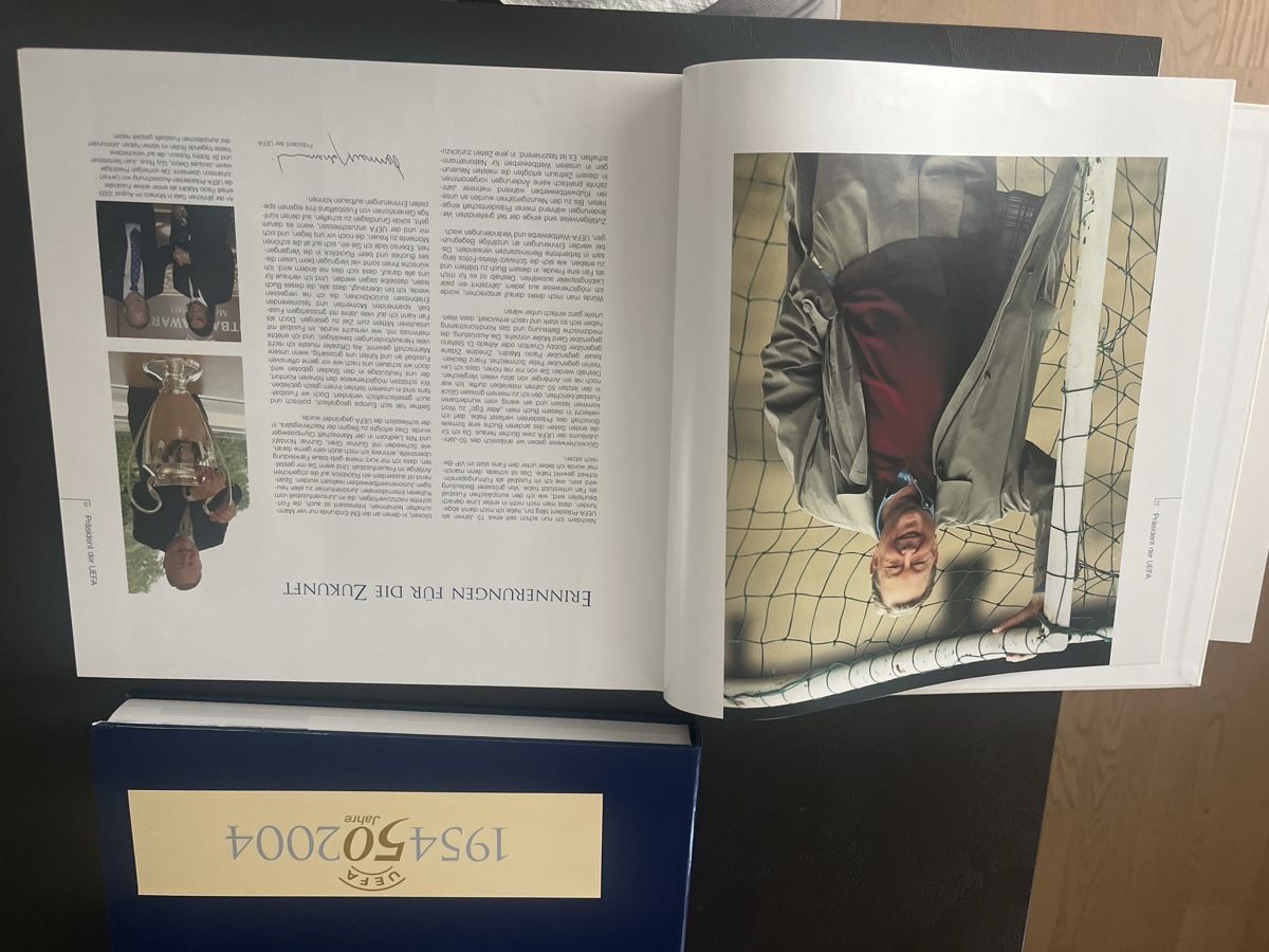 Libri: UEFA 50 jarre 1954/2004 collector – Usato da Prangins venduto da Rodard8 7