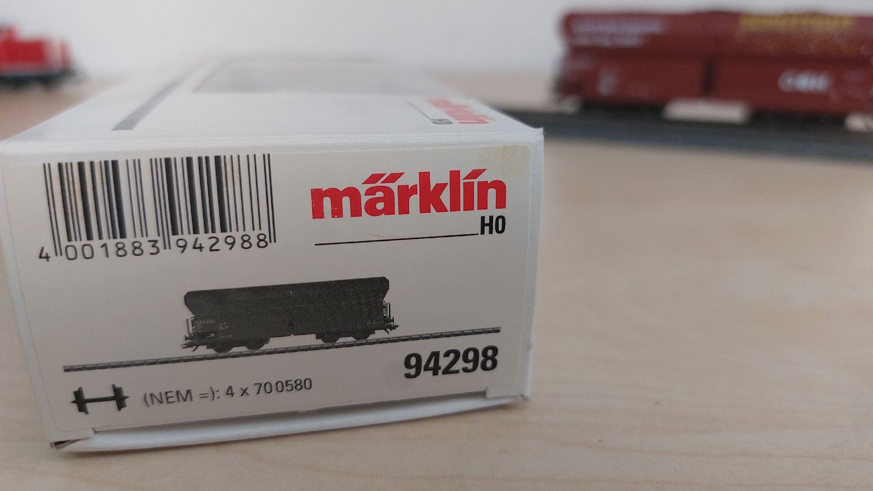 Märklin Modellini di ferrovie: Märklin 94298 Schüttgutwagen – Nuovo e nell'imballaggio originale da Baar venduto da max_vj55 1