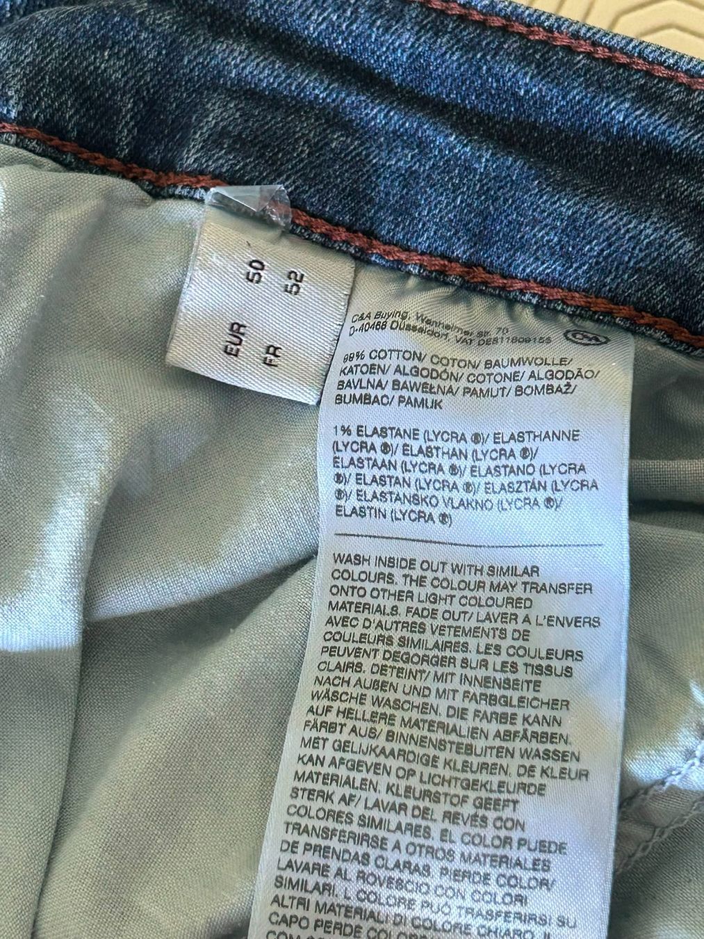 C&A Jeans: Jeans C&A tg.50 "Love Kiss" – Usato da Melano venduto da H-Sara 2