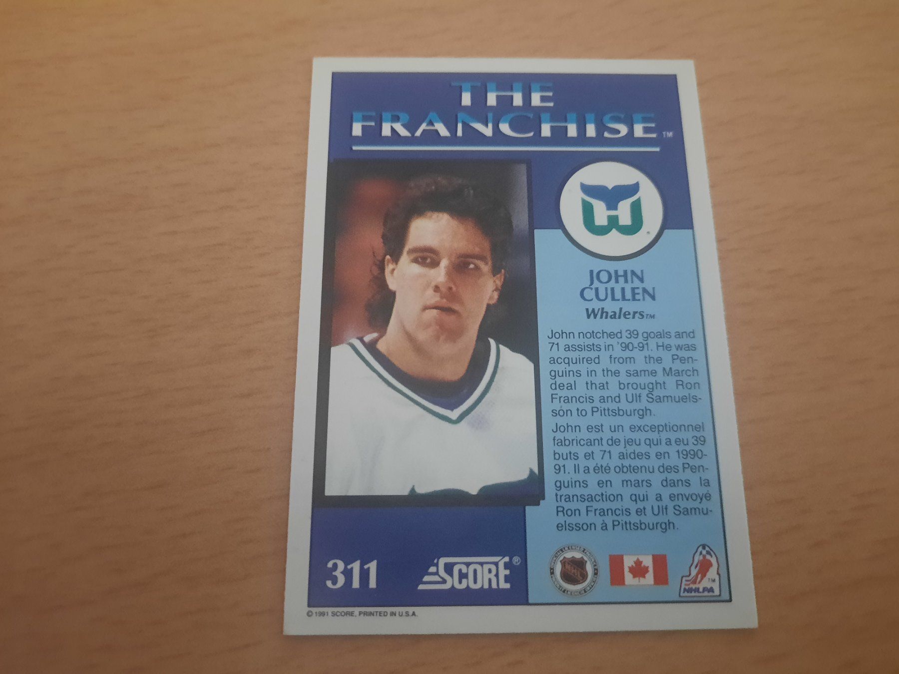 NHL Sammelbilder & Trading cards: John Cullen / NHL , the Franchise – Gebraucht aus Worben von ersa01 1