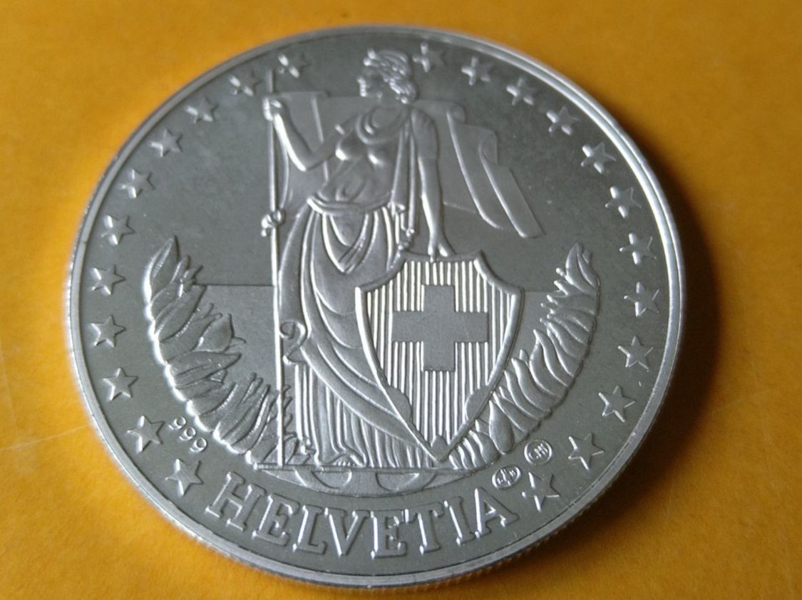 Medaillen: Helvetia Silber Unze 1992 – Neu (gemäss Beschreibung) aus Dättlikon von Bucher88 1