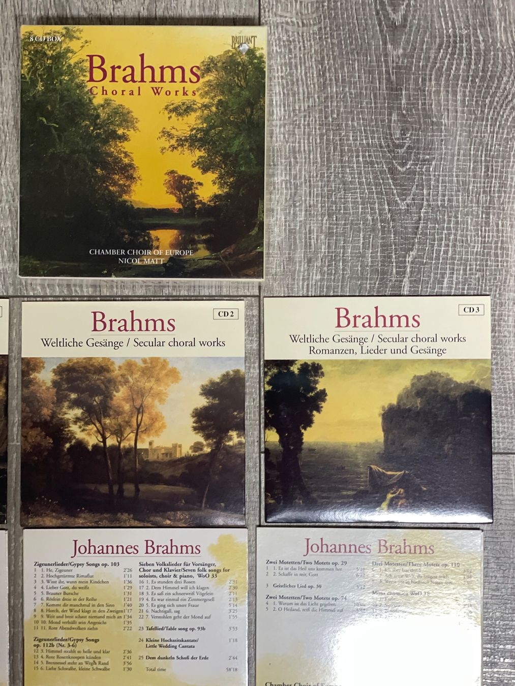 CD: Johannes Brahms-Chorwerke – Usato da Muri b. Bern venduto da AdidasCollector 8