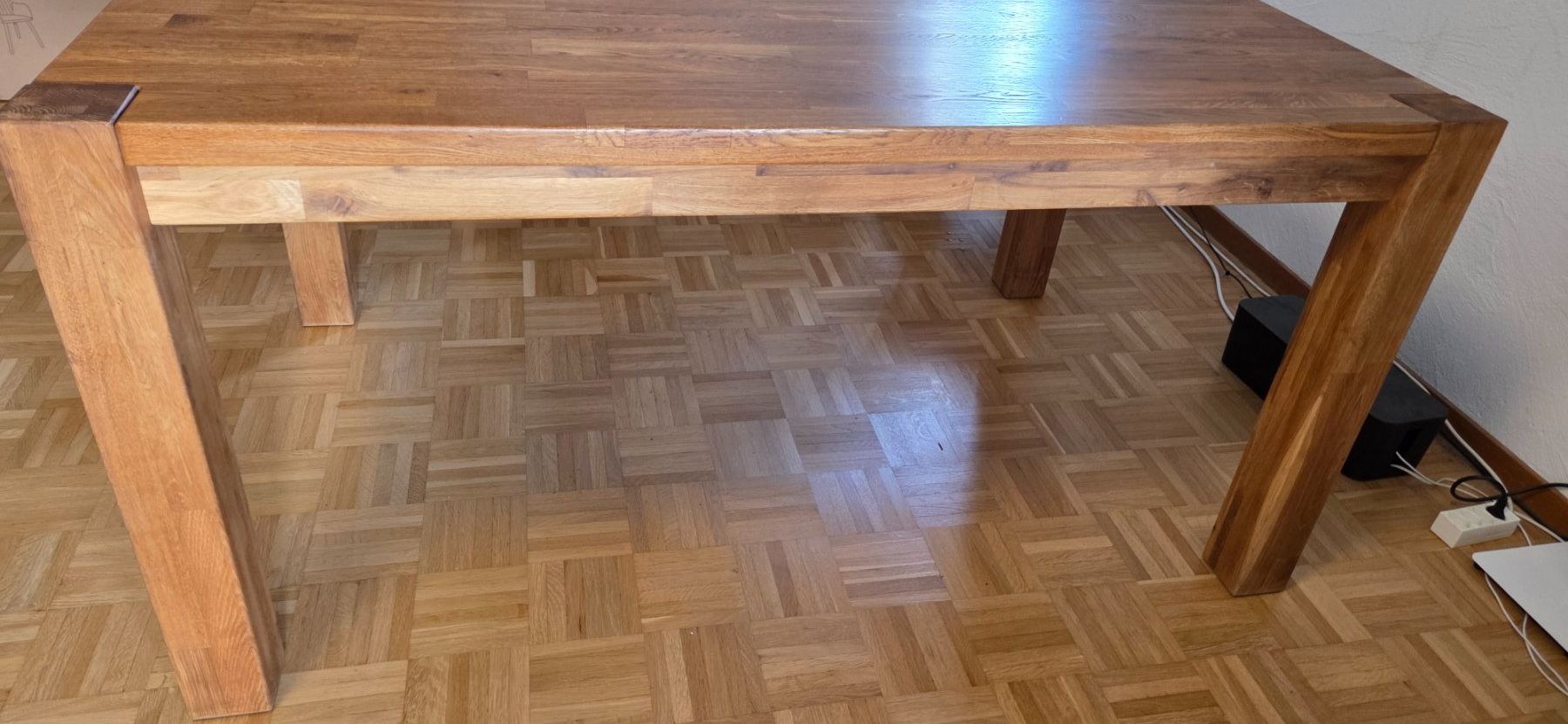 Jysk Tavoli: Esstisch LAKKENDRUP 95x150 Eiche – Usato da Galgenen venduto da crazyman 1