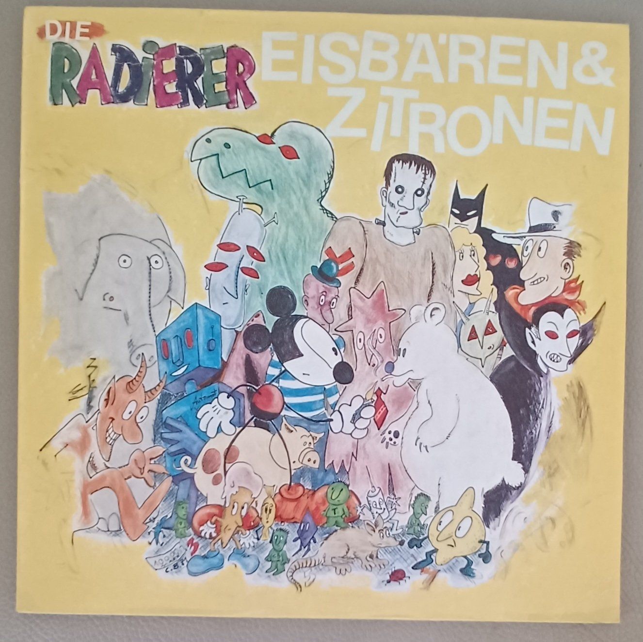 Dischi in vinile: Die RADIERER - Eisbären & Zitronen 1981 DE Post-Punk – Usato da Hägendorf venduto da Plattenhardt