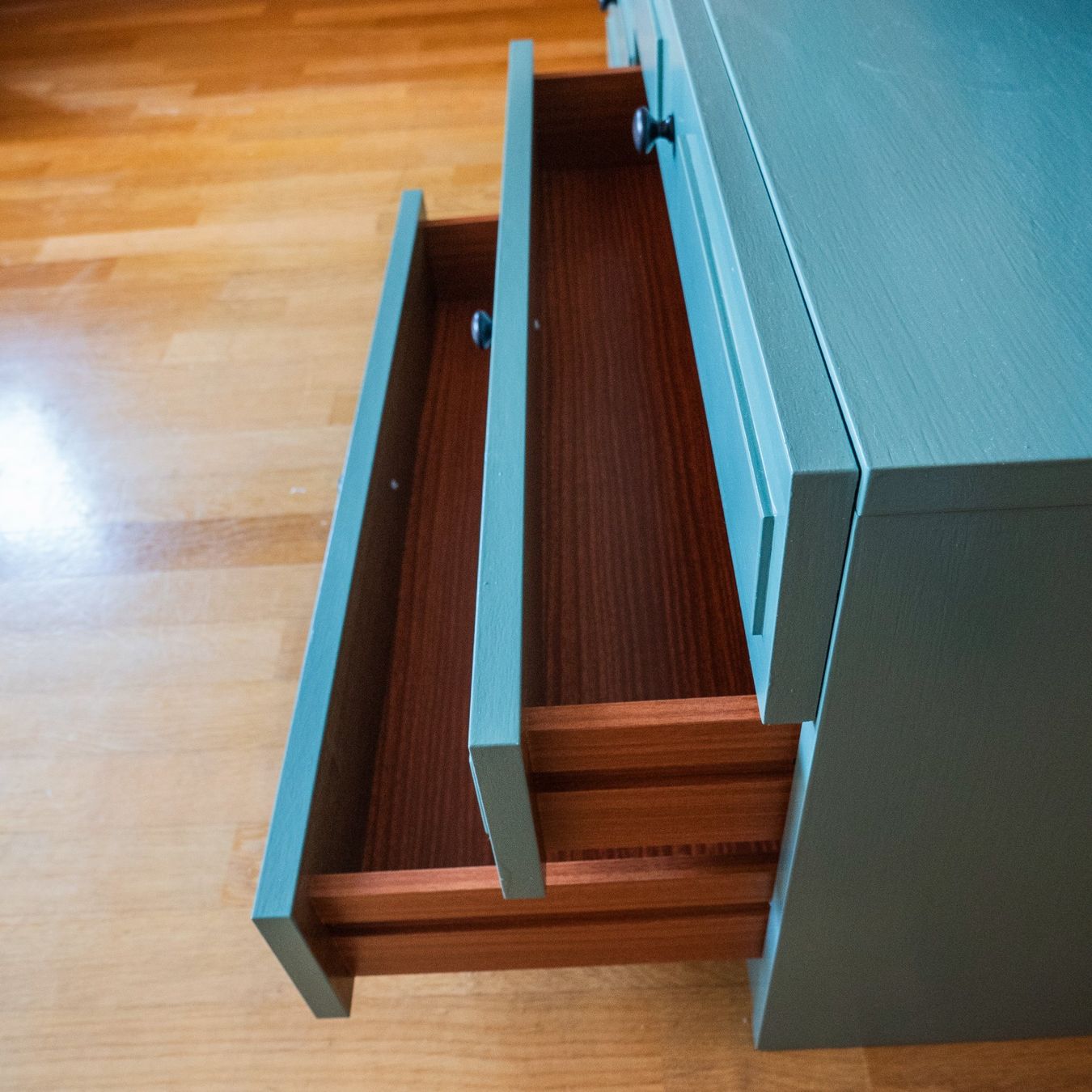 Cassettiere: Sideboard mit Spiegel restauriert – Usato da Gersau venduto da Renova_Moebel 3