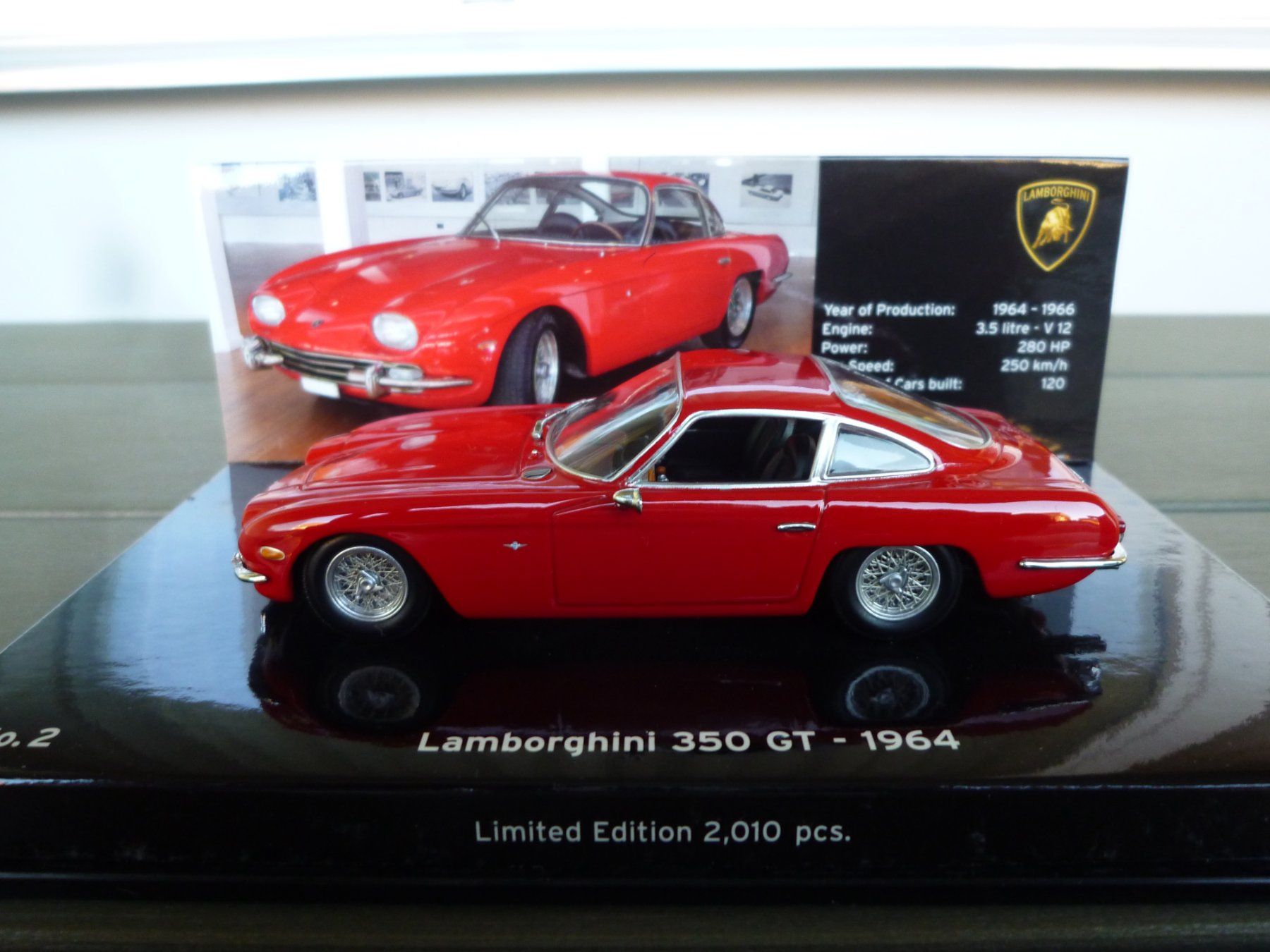 Lamborghini Modellautos: Lamborghini 350 GT (1964) – Neu (gemäss Beschreibung) aus Flawil von Imperiosud 2