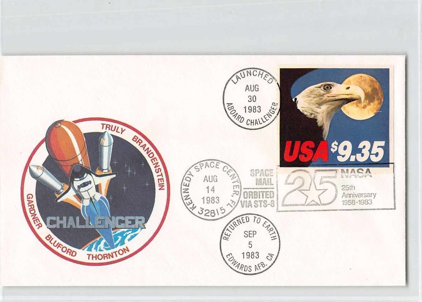 Tutti i francobolli: Space Shuttle CHALLENGER mit $ 9.35 – Usato da Winterthur venduto da SchatzchischtliWinti