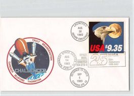 Space Shuttle CHALLENGER mit $ 9.35