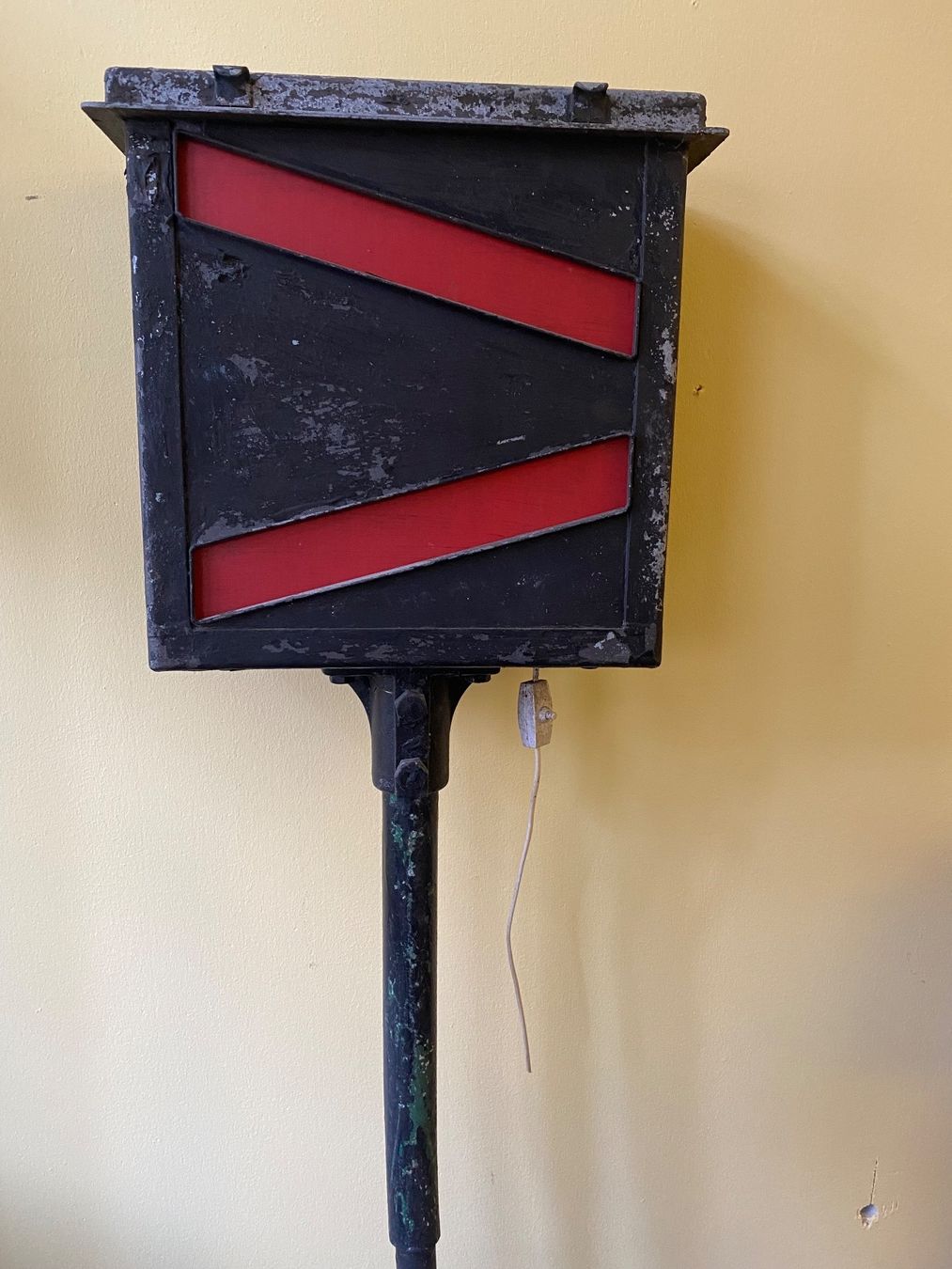 Lanterne: Alte Bahnlampe von Bahnschranke – Usato da Hindelbank venduto da brm_72zv 2