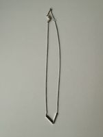 Thomas Sabo Halskette mit Glitzer Buchstaben „V“