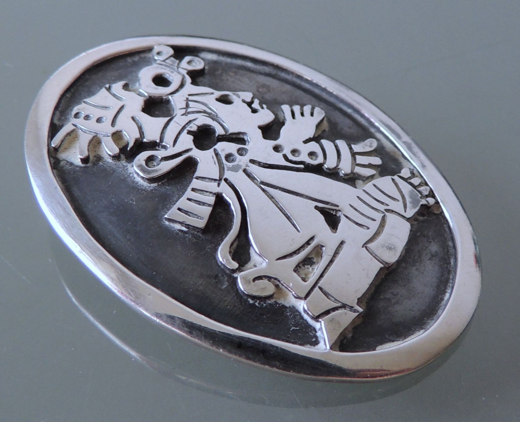 Anhänger: Silber 950 Anhänger native american – Gebraucht aus Waldenburg von schaller707 1