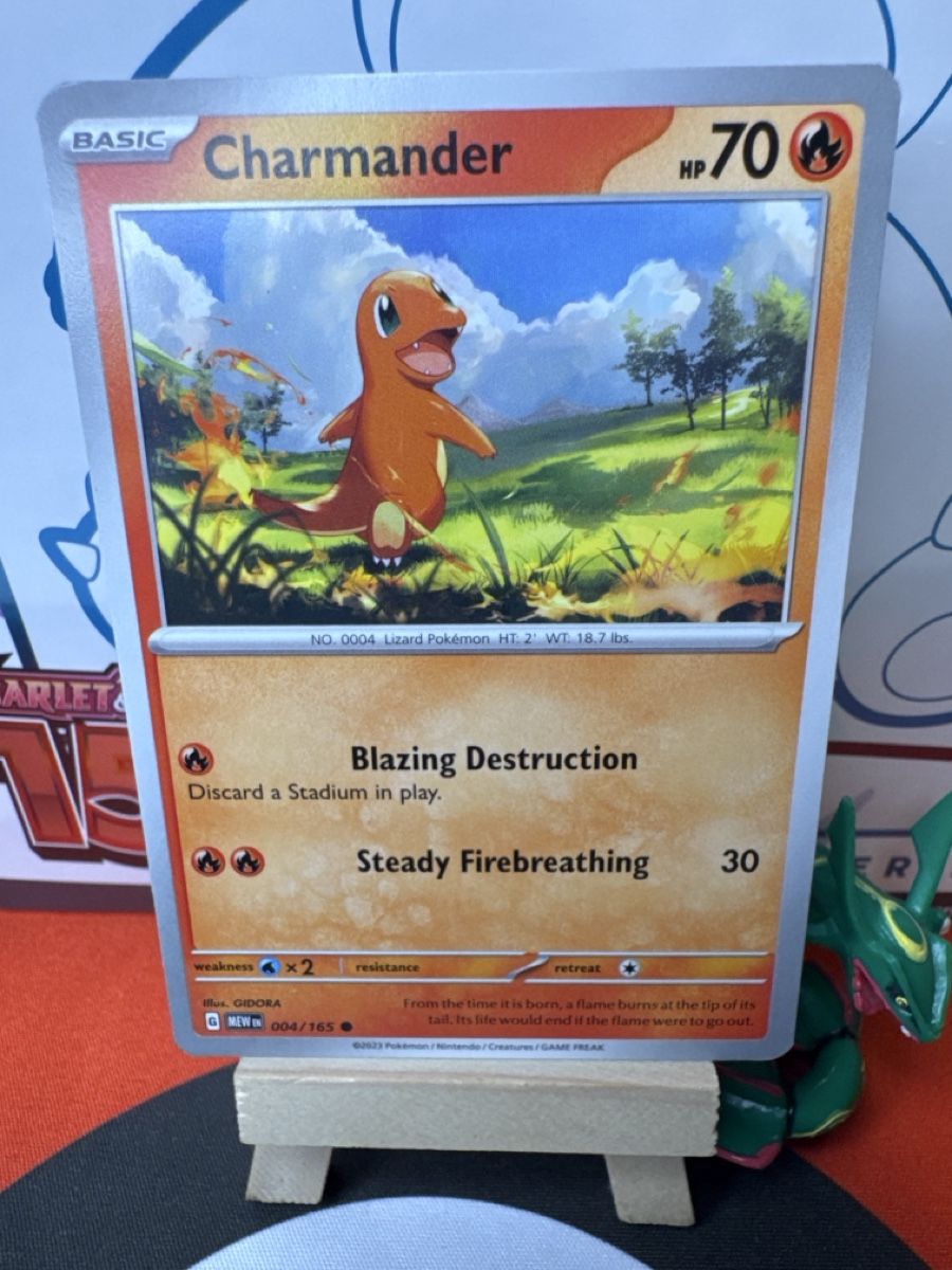 Pokémon Carte collezionabili: POKÉMON / Charmander / 151 – Usato da Herzogenbuchsee venduto da TCG-High-Quality