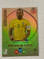 FIFA RUSSIA 2018 Adrenalyn XL LIMITED PREMIUM GOLD D. ALVES