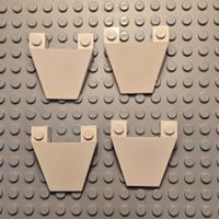 Lego 4x Keil 4x4 (93348) konisch mit Bolzen