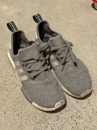 Adidas NMD R1 Glitch Solid Grey Camo - 44⅔ / US10.5 / UK10