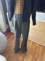 N°21 Hose mit Gürtel I Gr40/EU Gr 36 100% Wolle