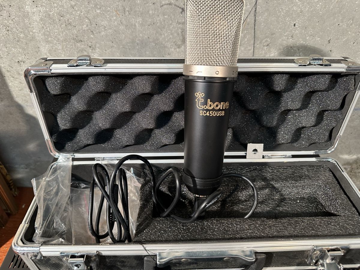 Microfoni: Microphone T.Bone SC450 USB en parfait état + case! – Usato da Lausanne venduto da artnouveau04 1