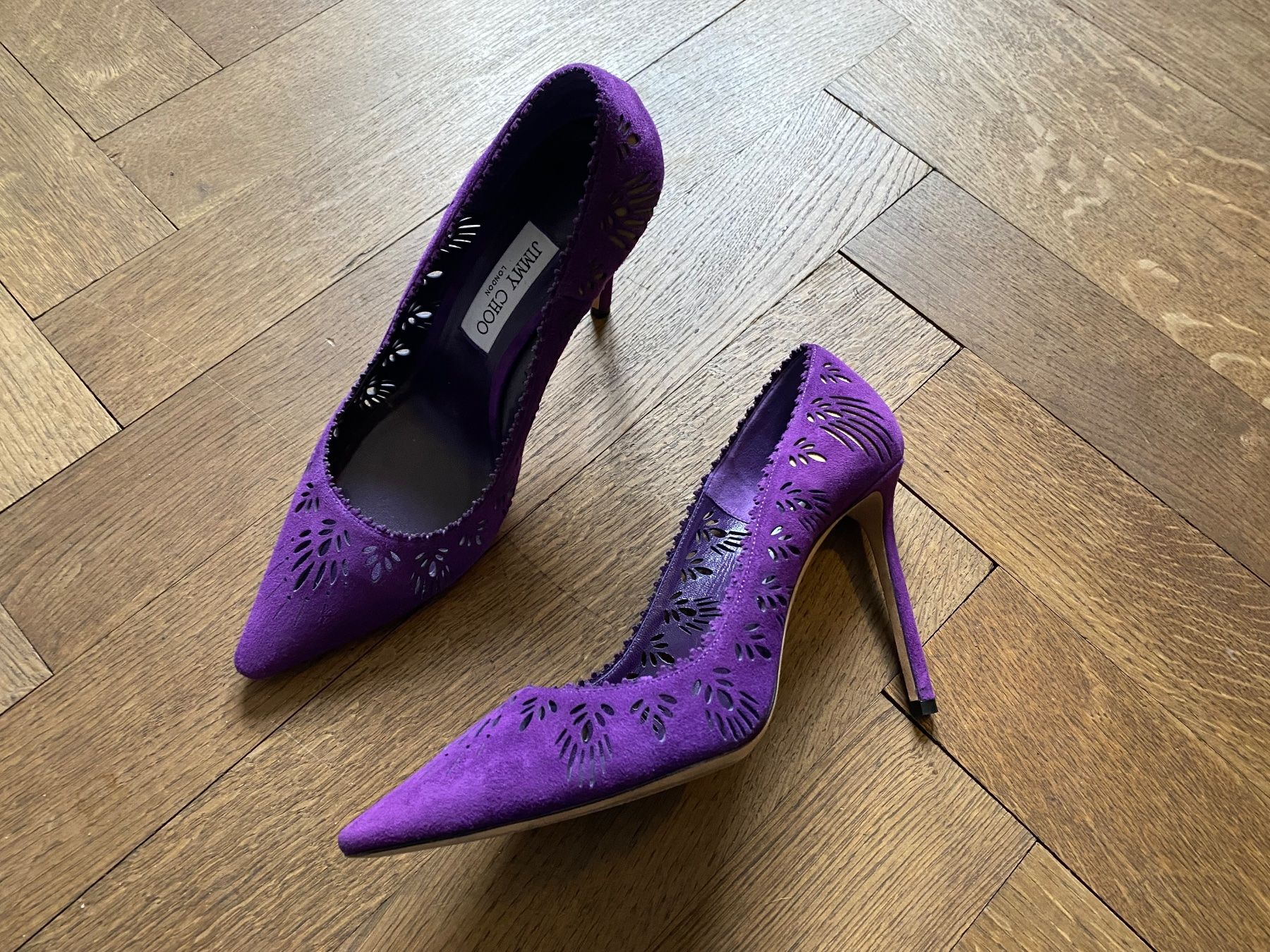 Jimmy Choo Scarpe da donna: Jimmy Choo Pumps Violett – Nuovo (secondo la descrizione) da Zürich venduto da aMortensen 1