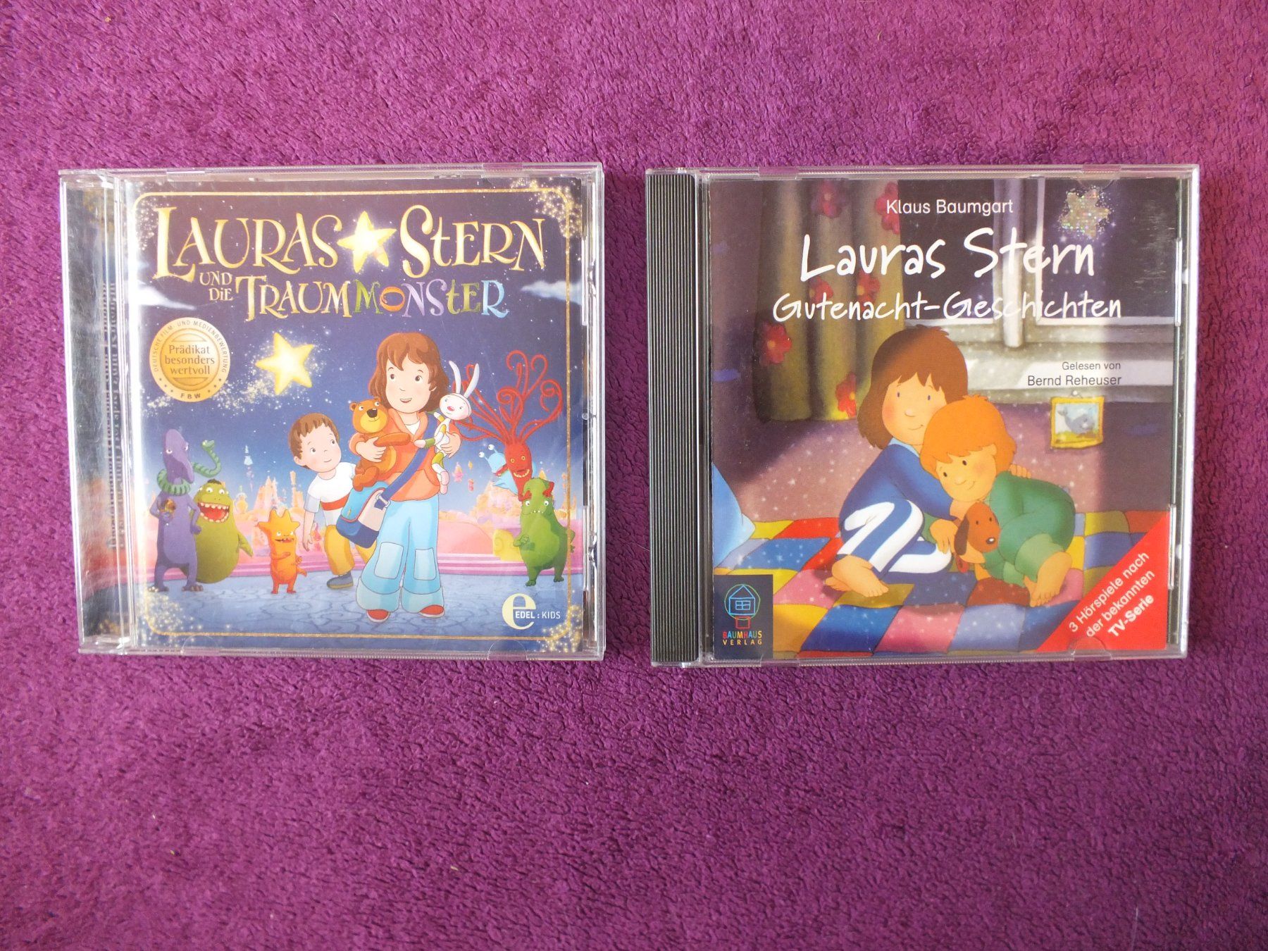 CDs: 7 - Lauras Stern - Hörspiel - CD´s – Gebraucht aus Müllheim Dorf von Seeeule01 1