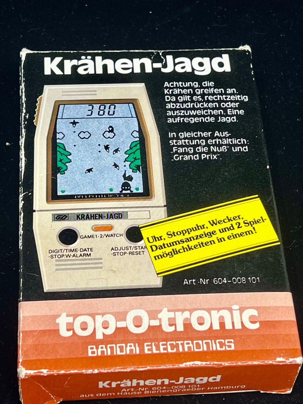 Bandai Console: Bandai Electronics Top-O-tronic  Krähenjagd – Usato da Sion venduto da ROBY_ROBY_ROBY 3