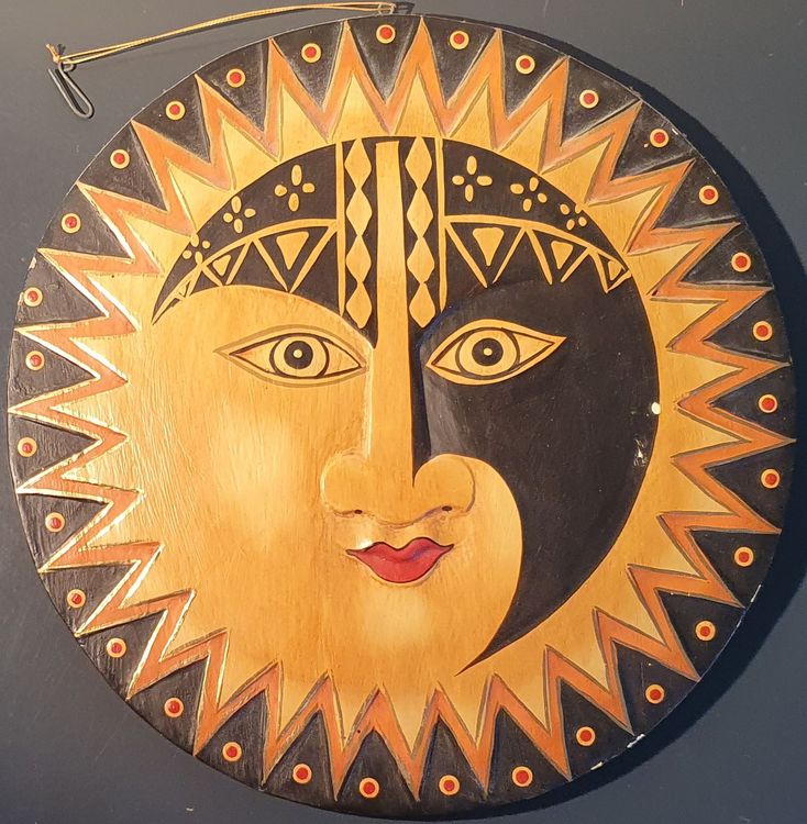 Holz Tarotkartenständer Mit Mond-Design – Tragbarer Altar-Ständer Für Kartenlege-Sessions