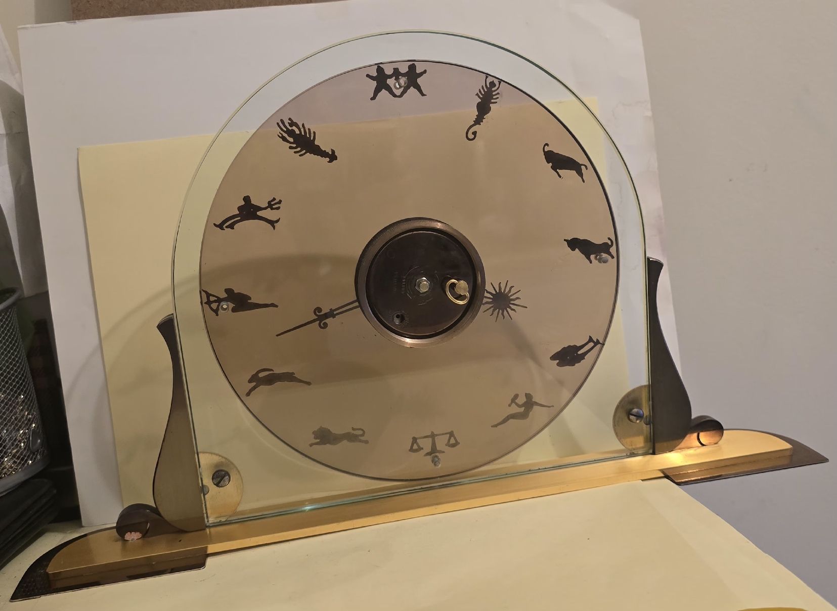 Imhof Orologi da terra & Orologi da parete: Horloge de table Imhof zodiac .. – Usato da Grand-Lancy venduto da Montre-Swiss 5