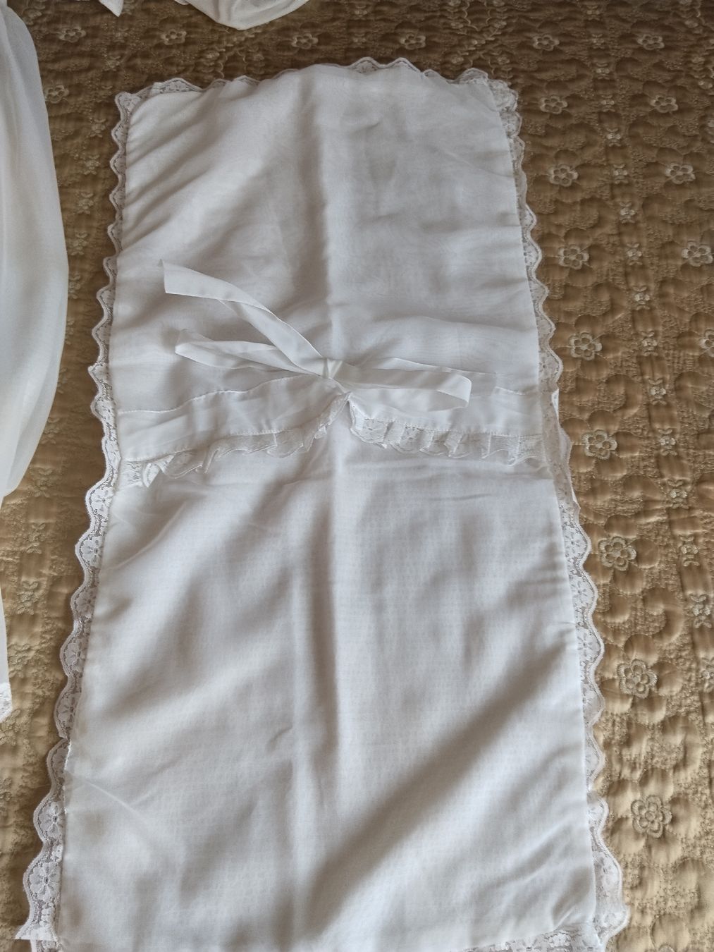 Vestiti & Gonne: Taufkleid mit Set, selbstgenäht – Nuovo e nell'imballaggio originale da Thal venduto da fabbbi 3