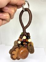 Handgefertigter Schlüsselanhänger | Naturmaterialien | Neu