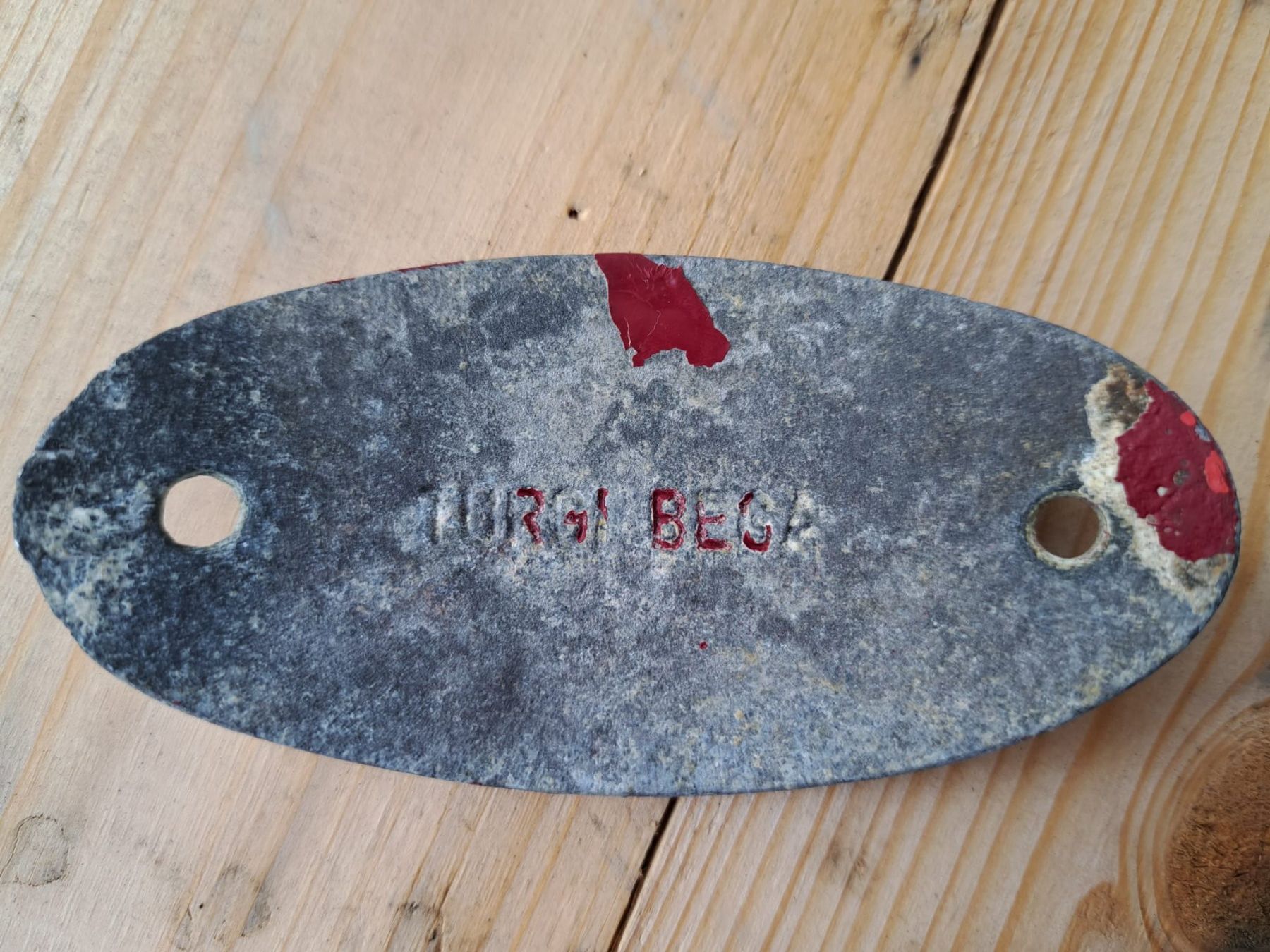 Insegne: Hydratennummer Nr. 631 – Usato da Langenthal venduto da baesa 3