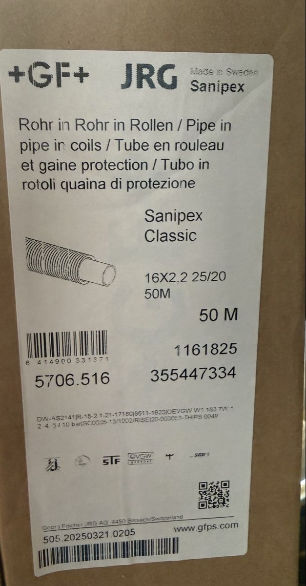 Tubi & Tubi flessibili: Sanipex – Nuovo e nell'imballaggio originale da Cressier NE venduto da Ala_b 1