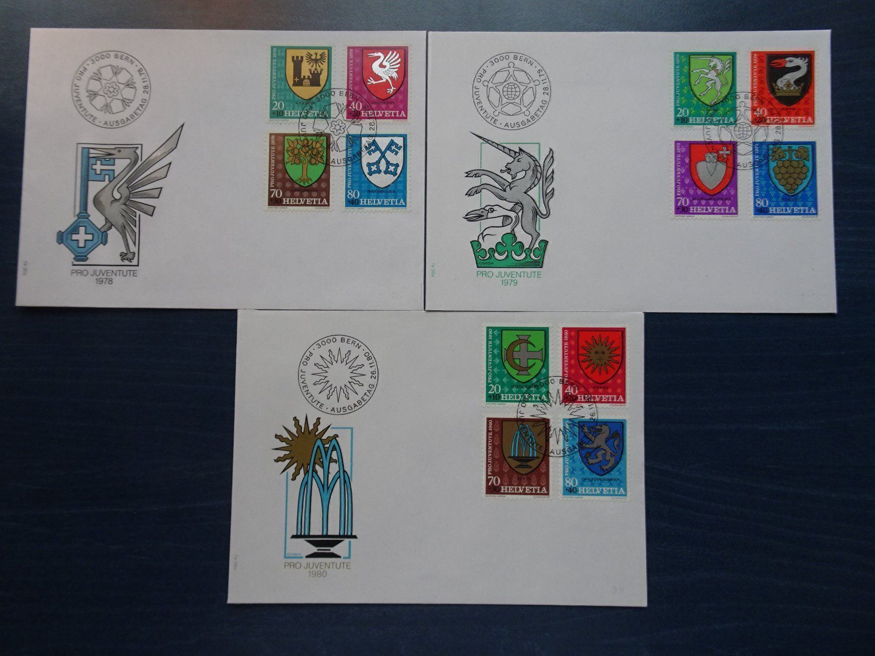 Tous les timbres: PJ 1979 – Neuf (Voir description) à Aadorf par Chnorli-Furz