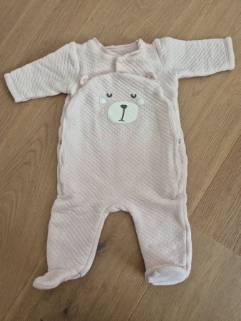 Benetton Baby Overall rosa, Gr. 56