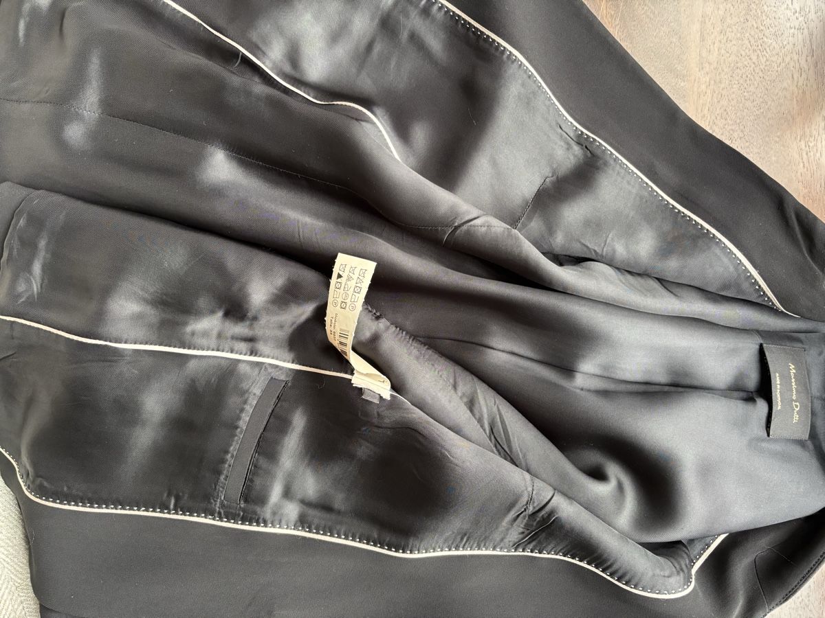 Massimo Dutti Anzüge & Kostüme: Black Elegant Business Blazer | Size 34/S | Massimo Dutti – Gebraucht aus Zürich von cha_jz8q 5