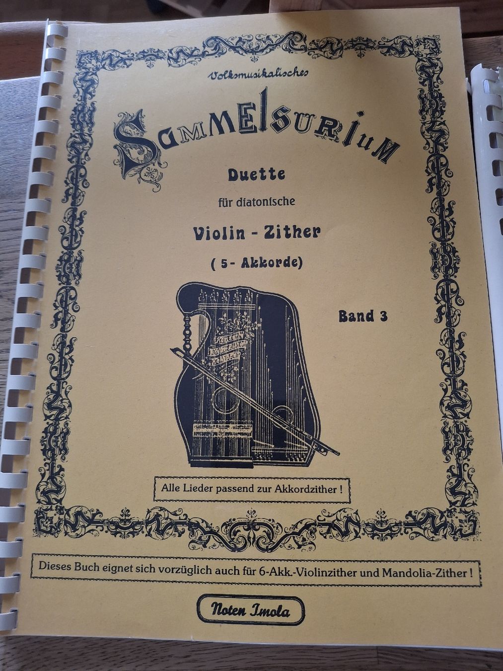 Strumenti musicali: Violinzither / Akkordzither mit Koffer – Usato da Spiez venduto da wah_nzv9 4