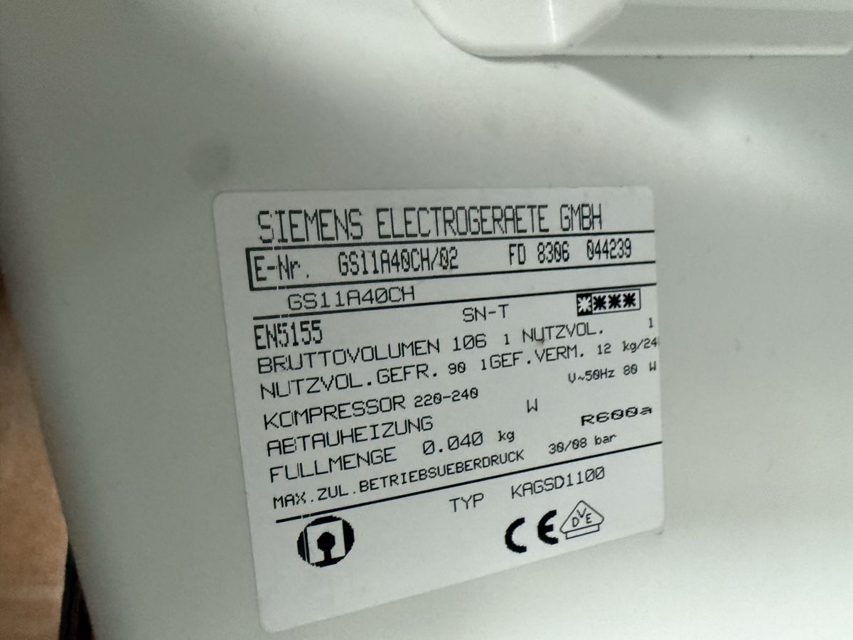Congélateurs: Siemens Gefrierschrank – D'occasion à Rüegsauschachen par sar_5br5 2