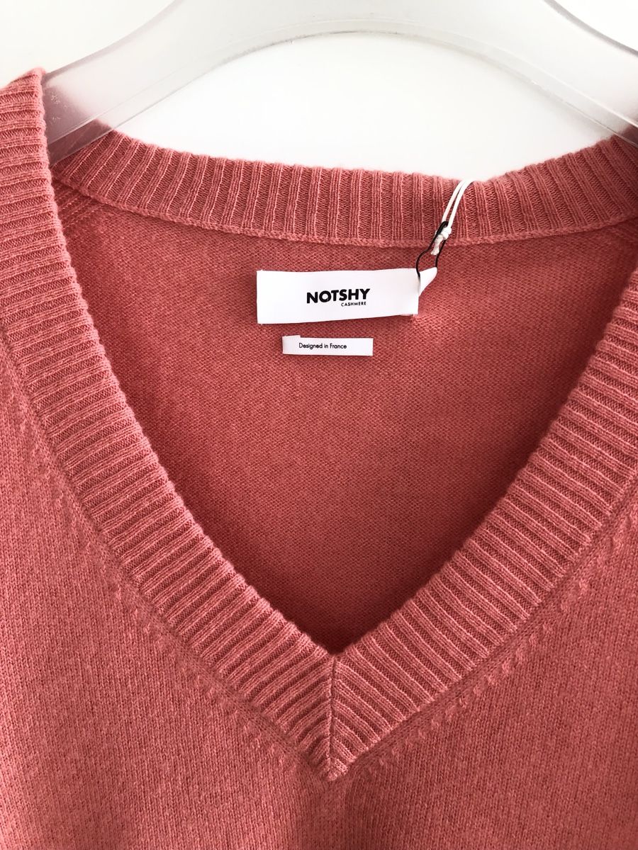Maglioni & Felpe: Notshy Pullover 100% Kaschmir Farbe Watermelon S-L Neu – Nuovo e nell'imballaggio originale da Stäfa venduto da loveforeverlove 3