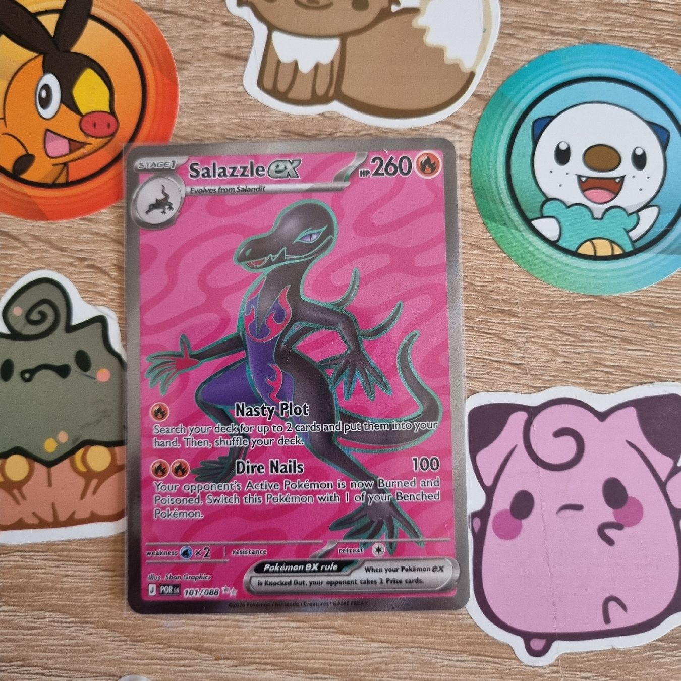 Pokémon Carte collezionabili: Salazzle full art – Nuovo (secondo la descrizione) da St-Maurice venduto da Woopersonal