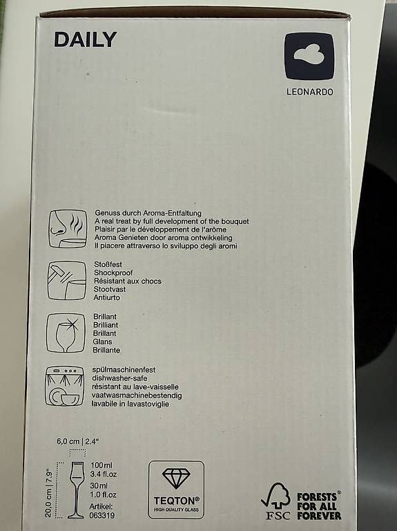 Bicchieri: 6 Grappagläser neu! – Usato da Horw venduto da luzern1111 2