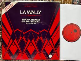 La Wally Catalani Renata Tebaldi - DIVA OST LP GEWASCHEN TOP