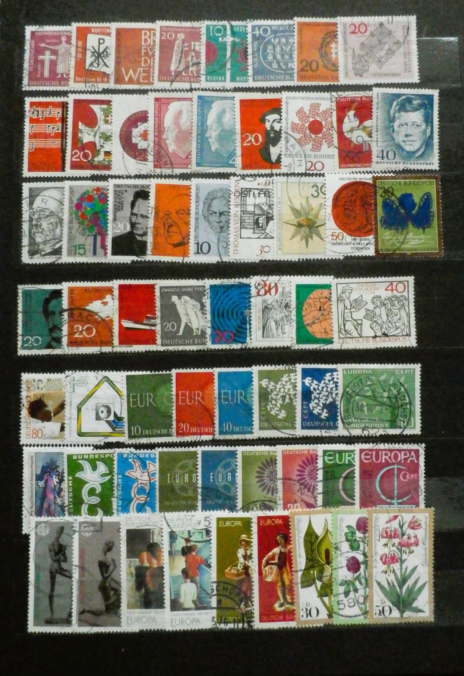 Alle Briefmarken: BRD Konvolut – Gebraucht aus Kehrsatz von Bernherb2 1