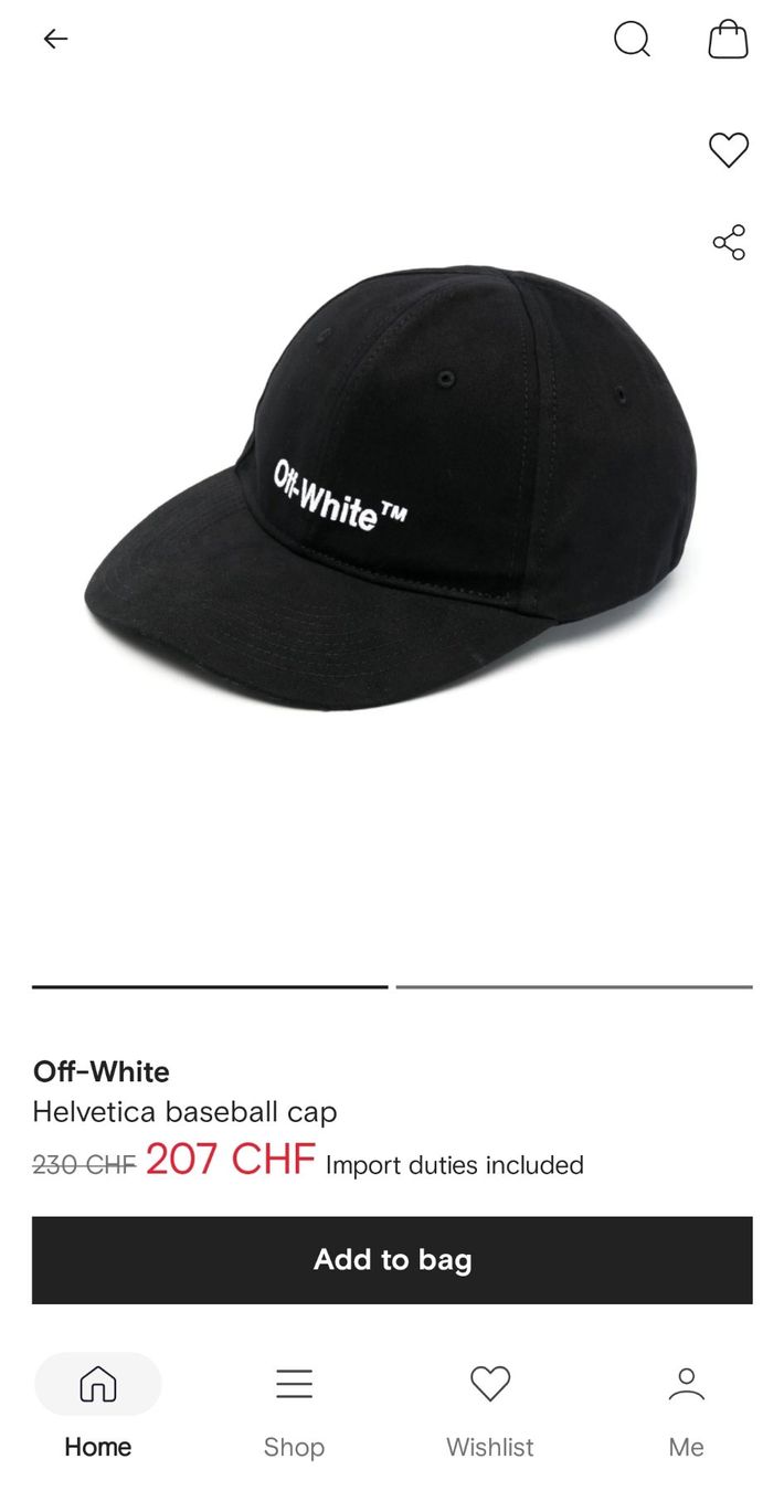 Chapeaux, bonnets & casquettes: Off-white Cap (New) Off white – Neuf avec emballage d'origine à Altdorf UR par Swissglam 5
