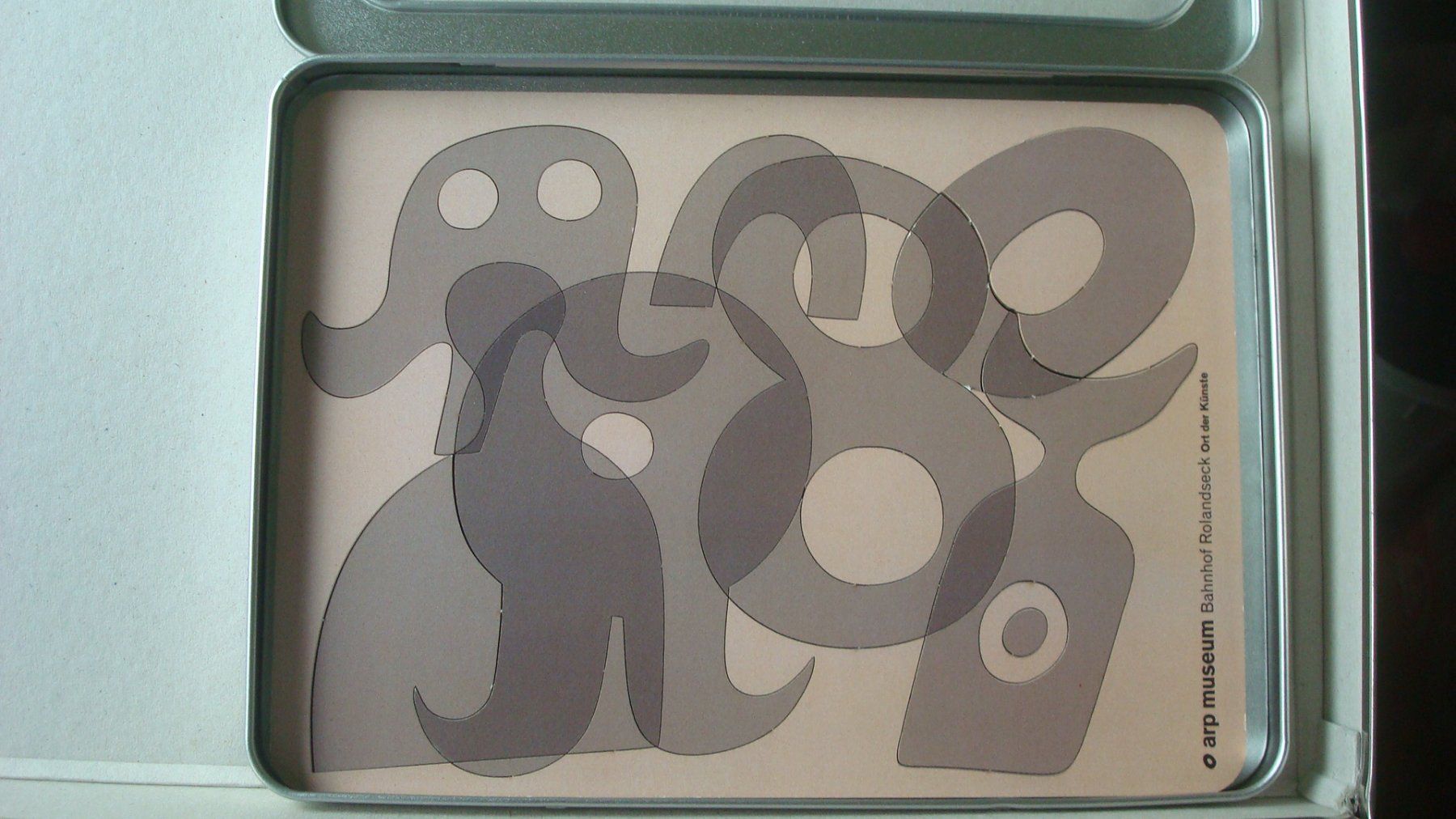 Tutte le decorazioni: Hans Arp Puzzle "7 Arpade" Arp Museum – Usato da Münchenstein venduto da Pesci6