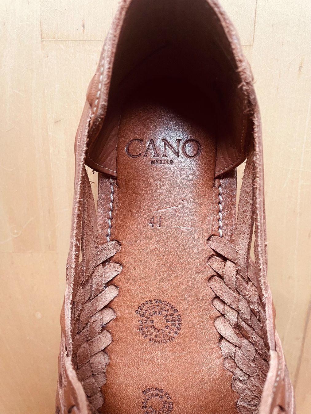 Scarpe da donna: Leder Loafer Cano Grösse 41 – Nuovo (secondo la descrizione) da Arbon venduto da mannamanna 2