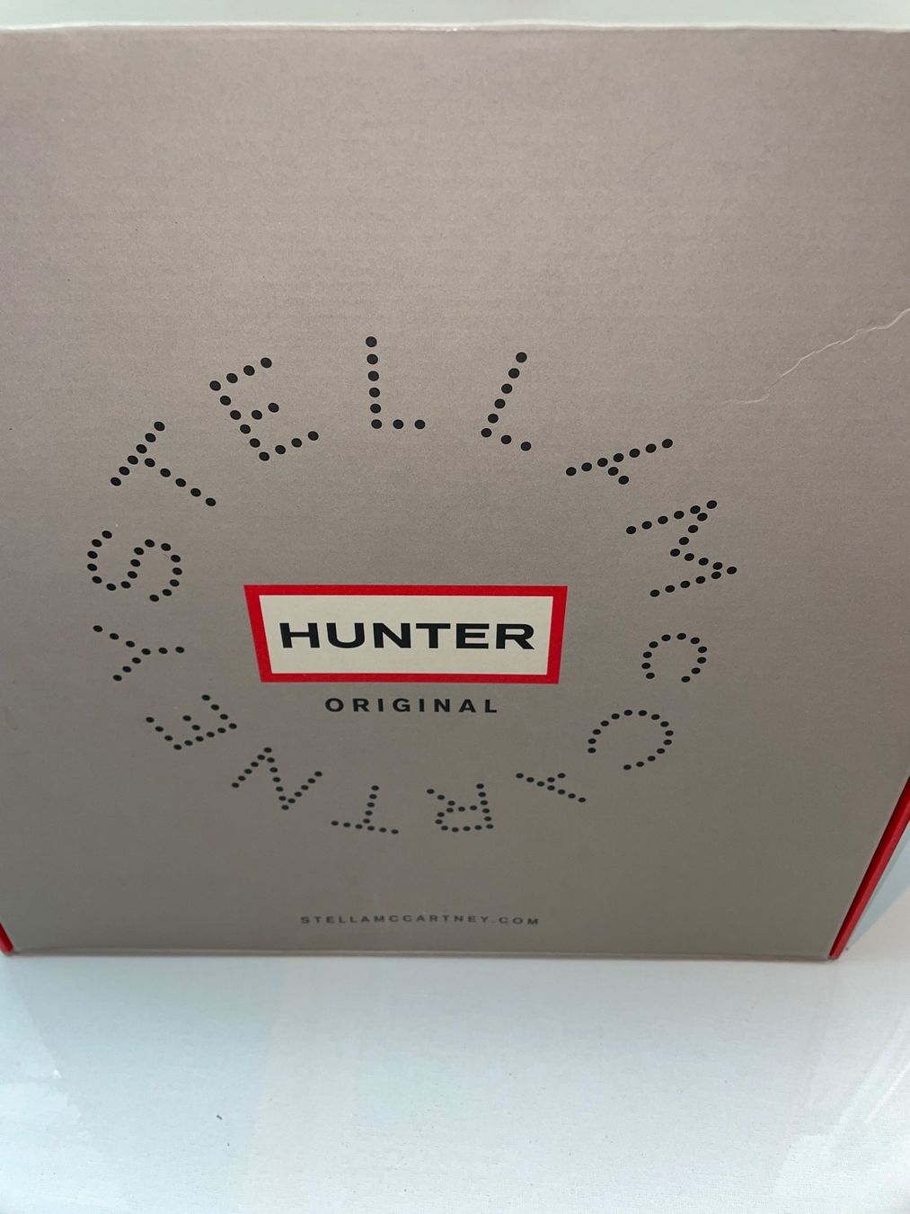 Herrenschuhe: Olivfarbige Hunter Gummistiefel 'Stella McCartney', Gr 43 – Neu (gemäss Beschreibung) aus Wolfhausen von Mawere 4