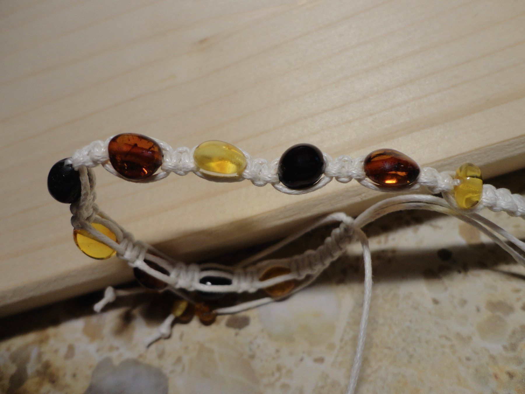 Bracciali & Braccialetti: Armband - Bernstein /Ambre/Amber echt – Nuovo (secondo la descrizione) da Biberist venduto da tl-schmuck 1