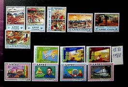 AFRIQUE ÉTHIOPIE SÉRIES TIMBRES NEUFS** 1988.  12.80 €/AT84