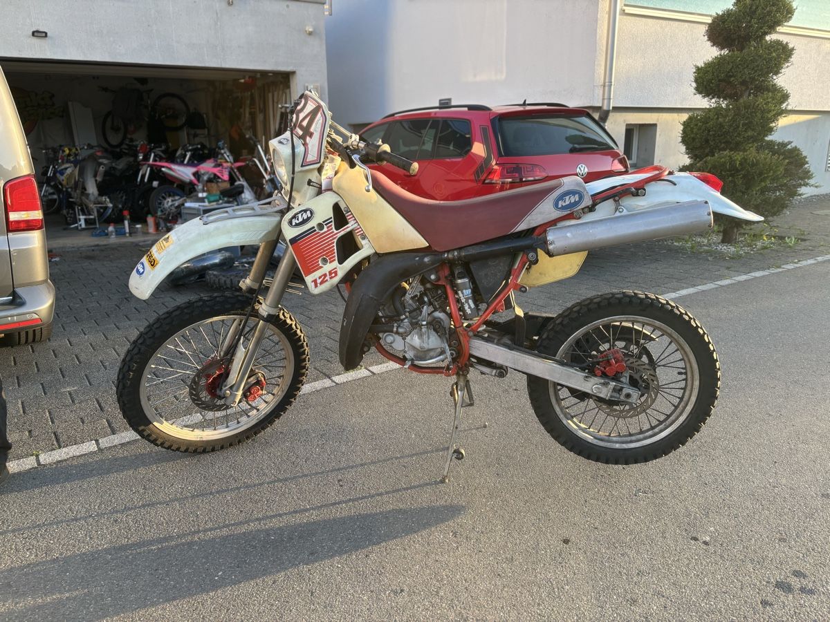 Enduro: KTM EXC / GS 125 2 takt – Usato da Buttikon SZ venduto da gko_g7sv